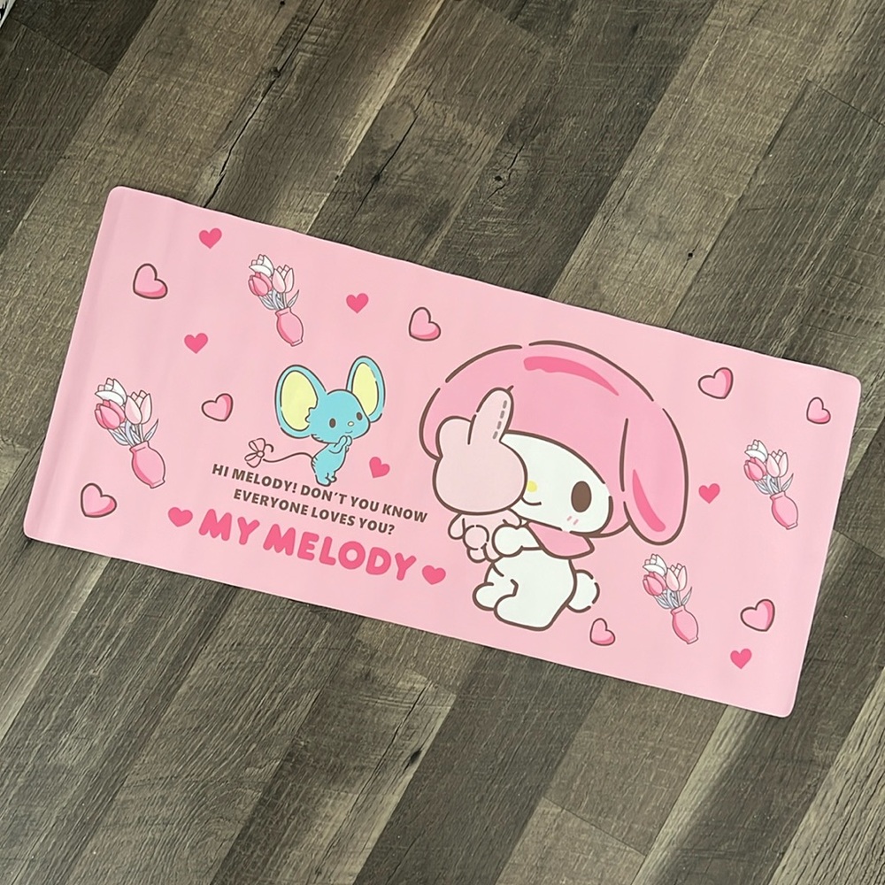 My Melody Mouse Desk Pad